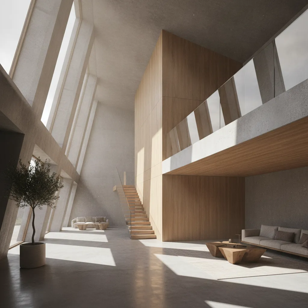 Interior de residência projetada pelo estúdio Terral